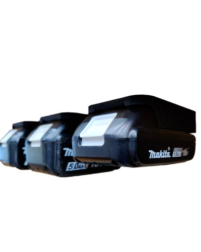 Тримач аккумулятора АКБ Makita, Procraft, Stromo, Revolt, Grand, Vitals 18V. Настійнний / стельовий 