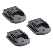 Набір 3шт тримачів акумуляторного інструменту Makita, Procraft, Stromo, Revolt, Grand, Vitals 18V. Настійнний / стельовий 